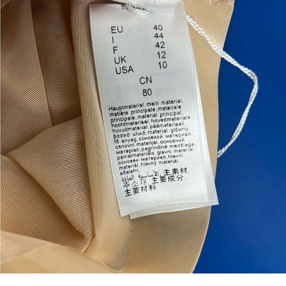 NWT Wolford Tulle Control Panty High Waist Nude 10 - Picture 11 of 13